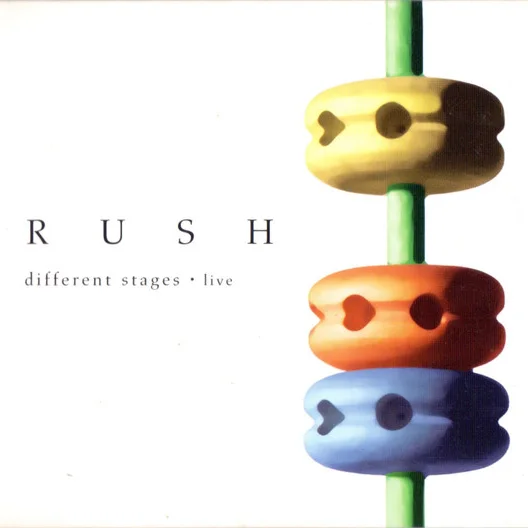 Cover of Different Stages · Live