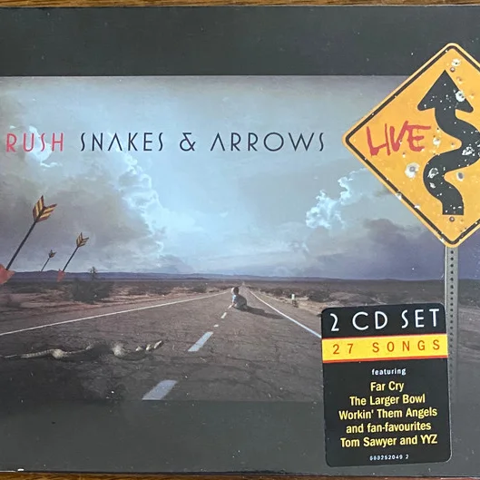 Cover of Snakes & Arrows Live
