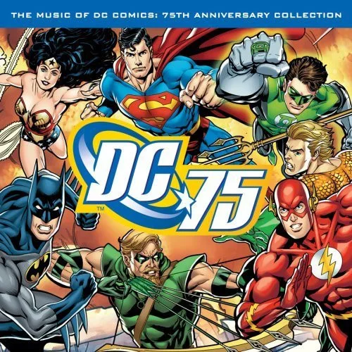 Cover of The Music Of DC Comics: 75th Anniversary Collection