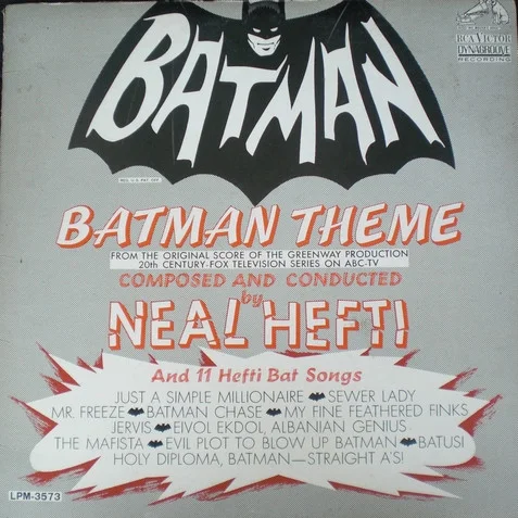 Cover of Batman Theme And 11 Hefti Bat Songs