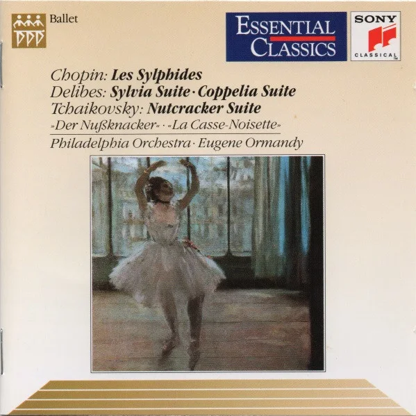 Cover of Les Sylphides / Sylvia Suite • Coppelia Suite / Nutcracker Suite = Der Nußknacker = La Casse-Noisette