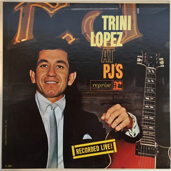 Cover of Trini Lopez At PJ's