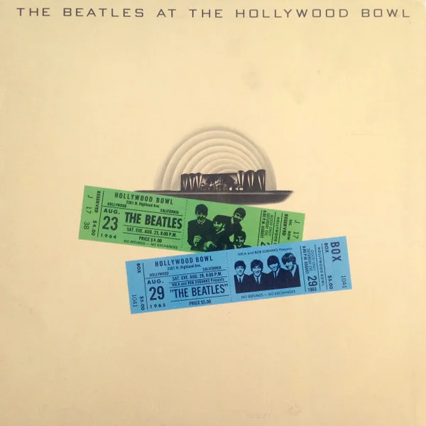 Cover of The Beatles At The Hollywood Bowl
