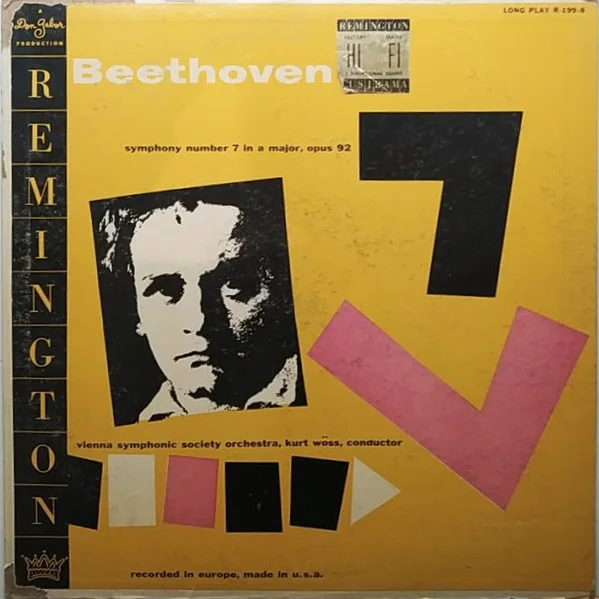 Cover of Symphony No. 7 In A Major, Opus 92