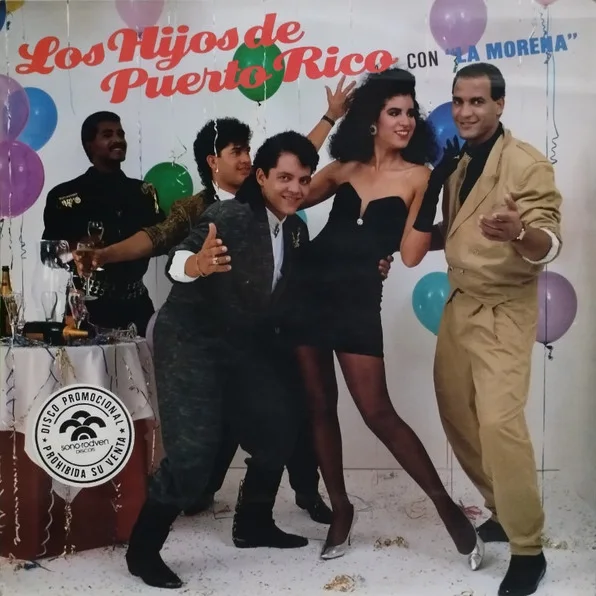 Cover of Los Hijos De Puerto Rico Con "La Morena"