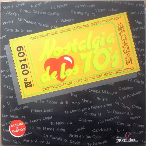 Cover of Nostalgia De Los 70's