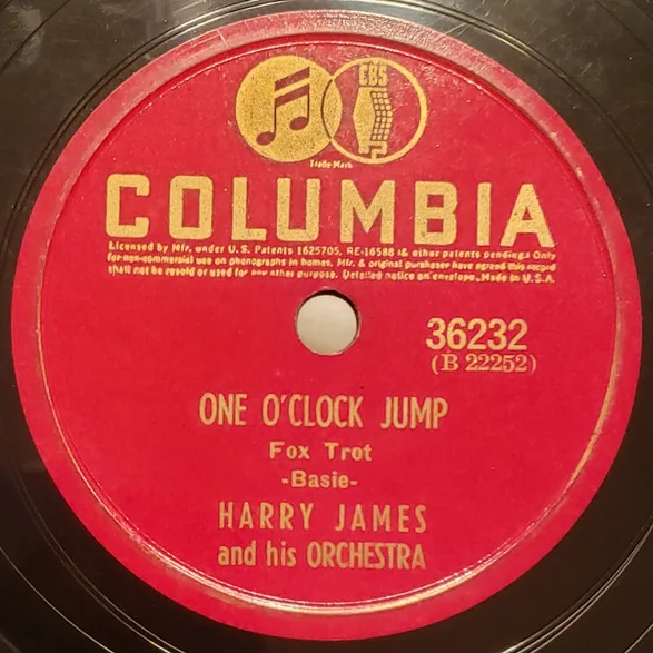 Cover of One O'Clock Jump / Two O'Clock Jump