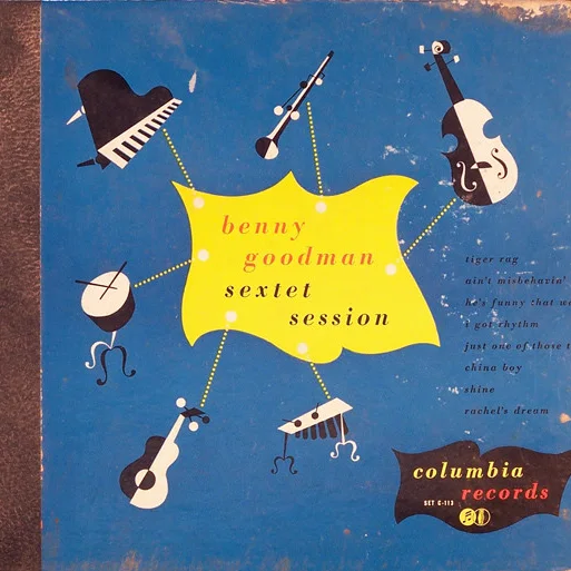 Cover of Benny Goodman Sextet Session