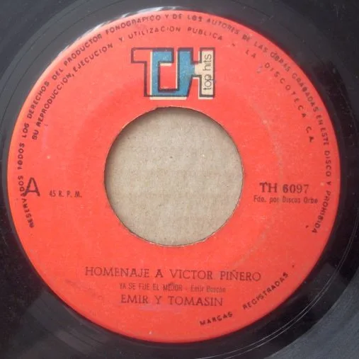 Cover of Homenaje A Víctor Piñero / Mi Tambó Zulia