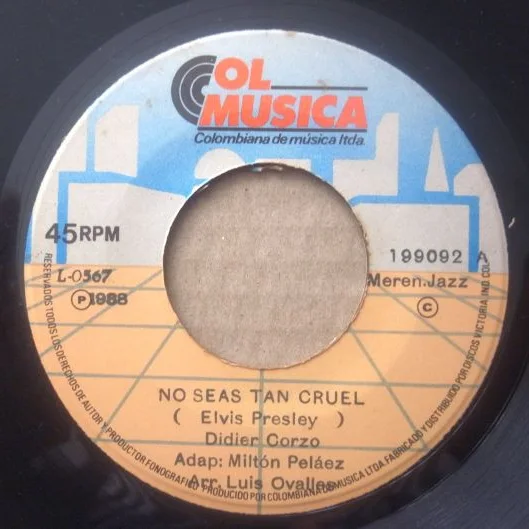 Cover of No Seas Tan Cruel / Si Quieres Tú Quiero Yo