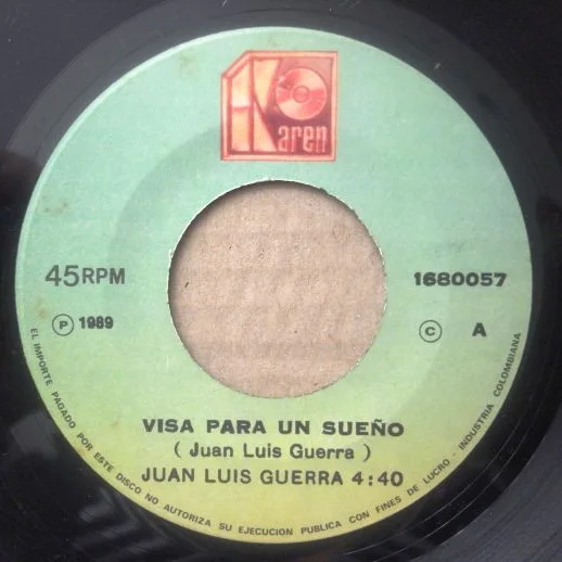 Cover of Visa Para Un Sueño / Ojalá Que Llueva Café
