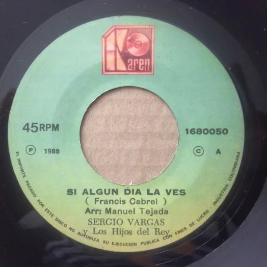 Cover of Si Algún Día La Ves / Perfume De Rosas
