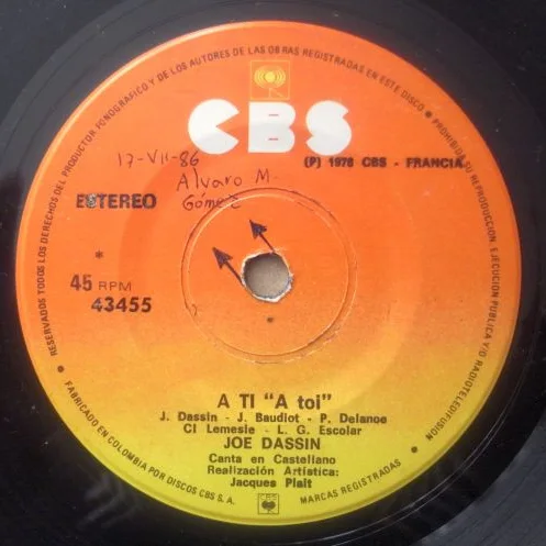 Cover of A Ti / Déjame Dormir