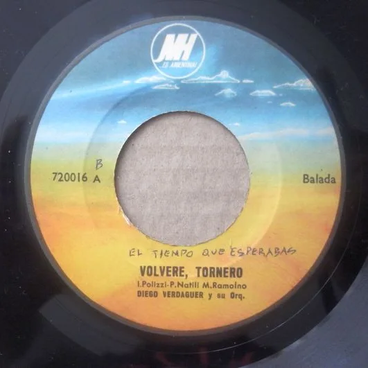 Cover of Volveré, Tornero / El Tiempo Que Esperaba