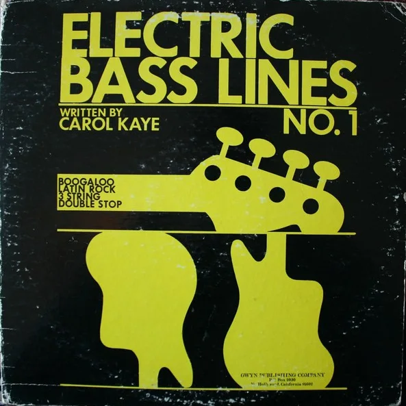 Cover of Electric Bass Lines No. 1