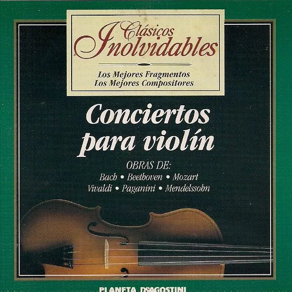 Cover of Conciertos Para Violín