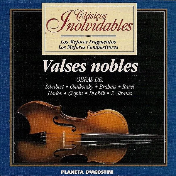 Cover of Valses Nobles