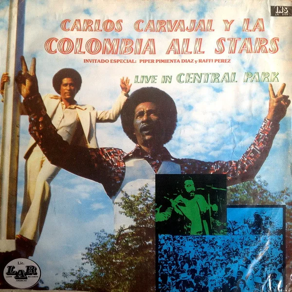 Cover of Carlos Carvajal Y La Colombia All Stars Live In Central Park
