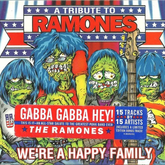 Cover of We're A Happy Family - A Tribute To Ramones