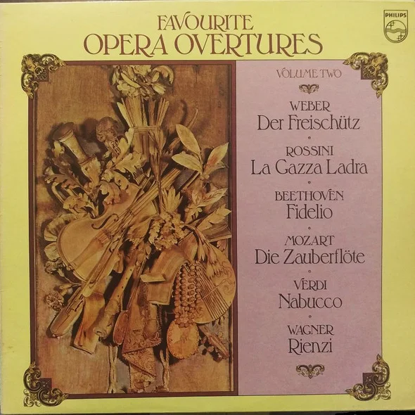 Cover of Favourite Opera Overtures Volume Two
