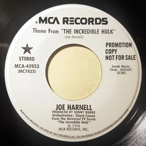 Cover of Theme From "The Incredible Hulk"