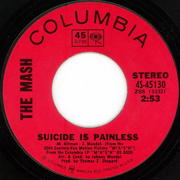 Cover of Suicide Is Painless