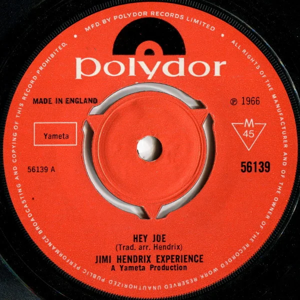 Cover of Hey Joe