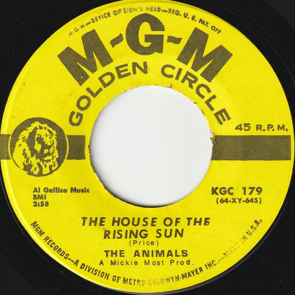 Cover of The House Of The Rising Sun / I'm Crying