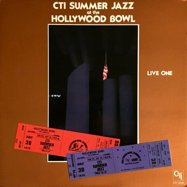Cover of CTI Summer Jazz At The Hollywood Bowl Live One