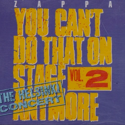 Cover of You Can't Do That On Stage Anymore Vol. 2 (The Helsinki Concert)