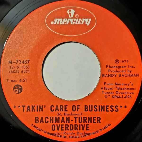 Cover of Takin' Care Of Business