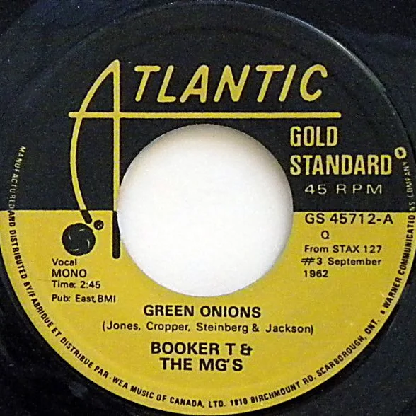 Cover of Green Onions / Hip Hug Her
