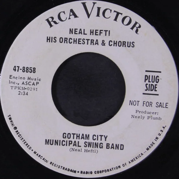 Cover of Gotham City Municipal Swing Band / Turkish Delight