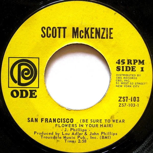 Cover of San Francisco (Be Sure To Wear Flowers In Your Hair)