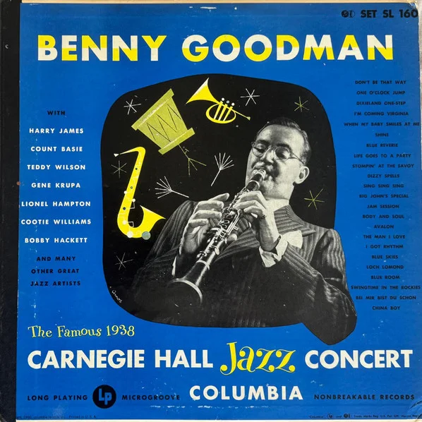 Cover of The Famous 1938 Carnegie Hall Jazz Concert